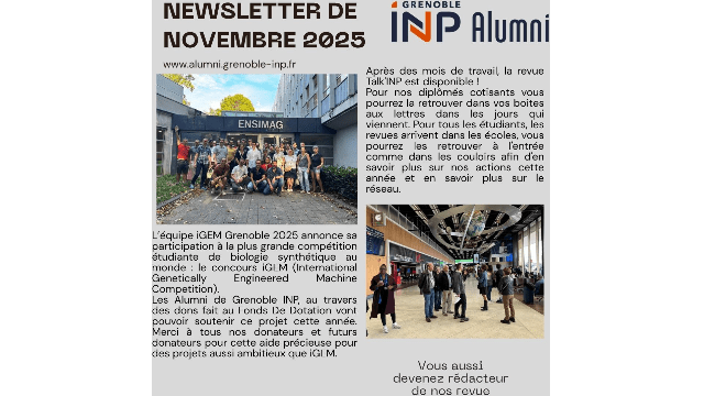 Newsletter de novembre 2025