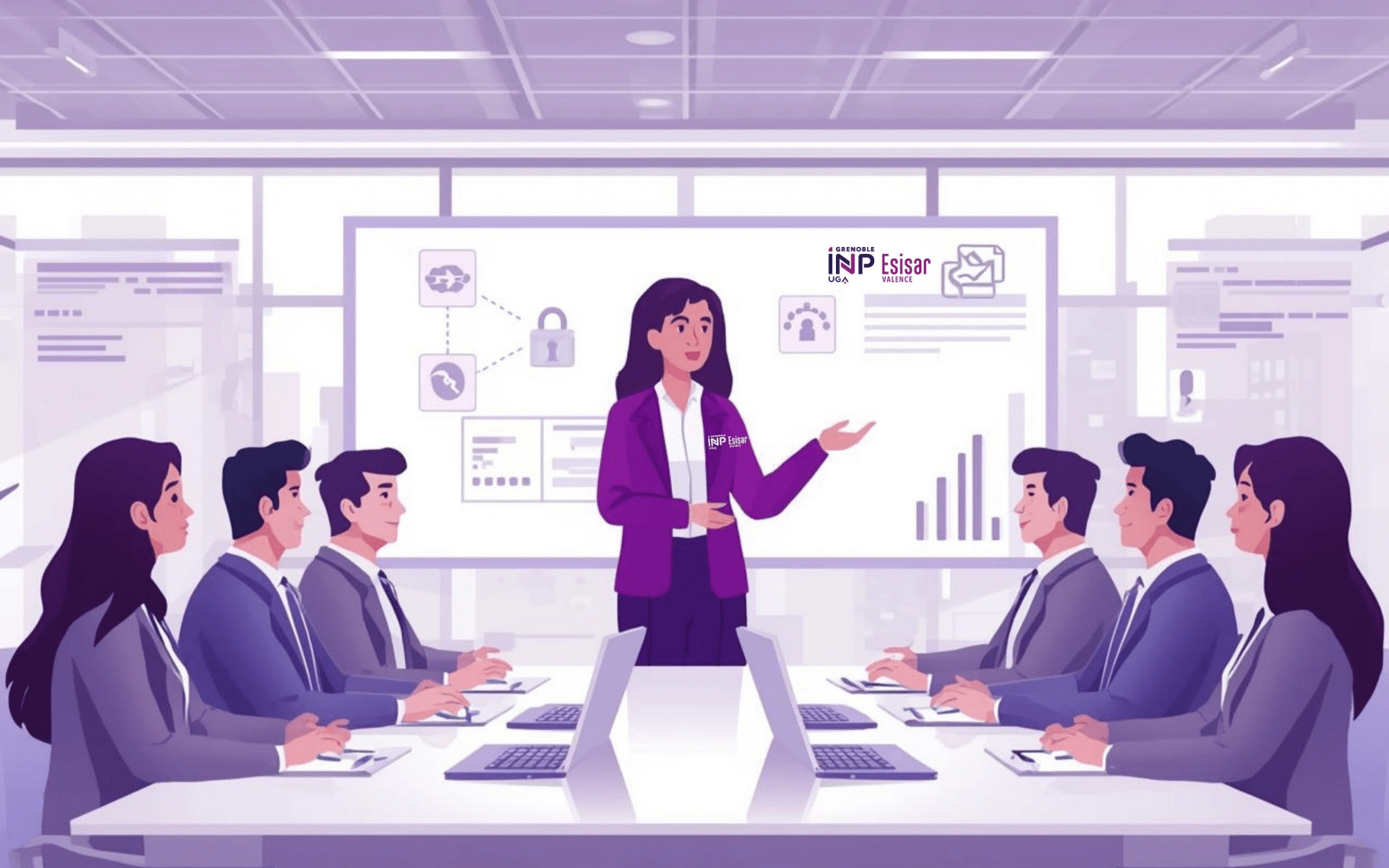Sensibilisez gratuitement vos équipes à la cybersécurité avec Grenoble INP - Esisar, UGA