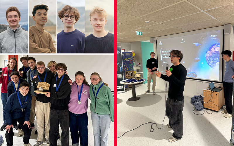 4 élèves de Grenoble INP - Phelma, UGA lauréats du hackathon ActInSpace Grenoble 2026 