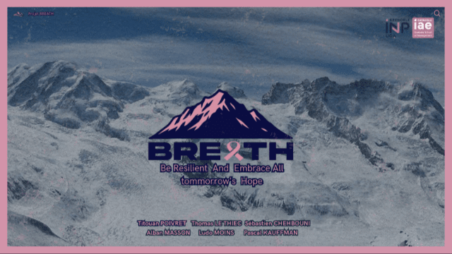 Gravir pour agir : le projet BREATH s’engage pour Octobre Rose