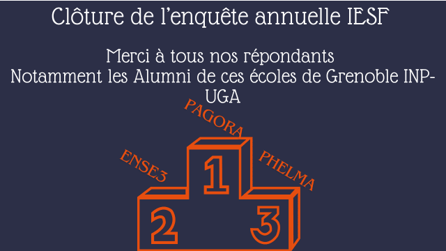 Clôture de l'enquête IESF 2024