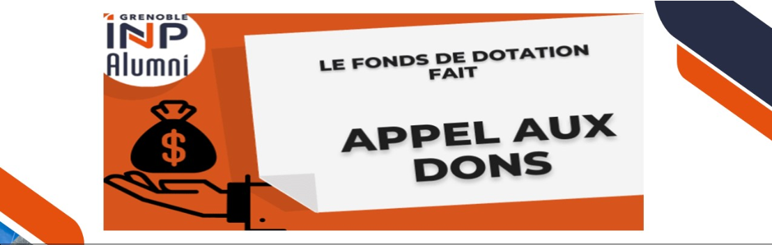 Faites un don pour le Fonds de dotation Grenoble INP Alumni 
