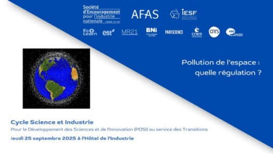 Conférence IESF Île de France - PDSI : Pollution de l'espace : quelle régulation ? 