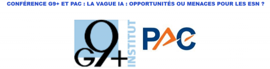 Conférence G9+ et PAC : La vague IA : opportunités ou menaces pour les ESN ?