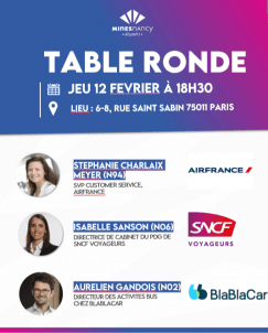 Conférence G9+ et Mines Nancy Alumni : Regards croisés sur les enjeux du transport