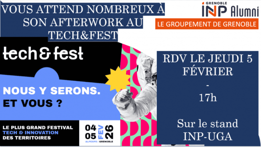 Afterwork au Tech&Fest 2026