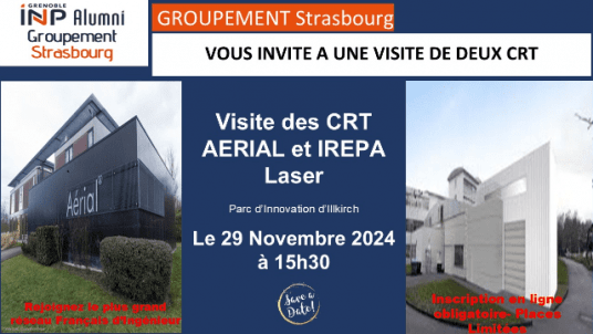 Visite de Deux CRT(Centre de Ressources Technologiques) Alsaciens