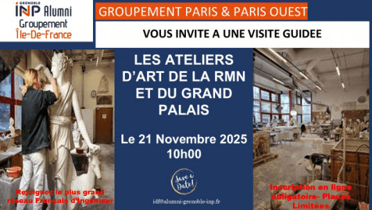 Visite Guidée des Ateliers d’Art de la RMN et du Grand Palais