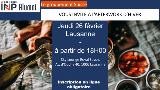 Afterwork d'hiver 2026 - Suisse