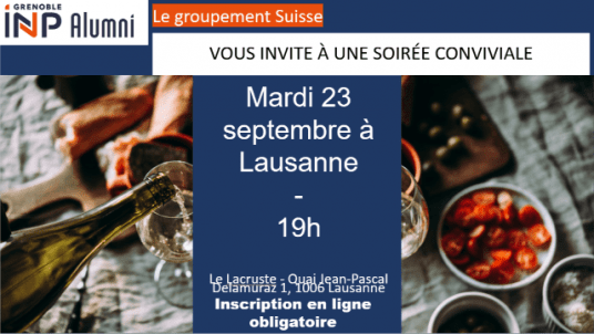 Afterwork avec le groupement Suisse 