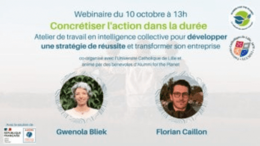 Webinaire "Concrétiser l'action dans la durée" - ECOPOSS