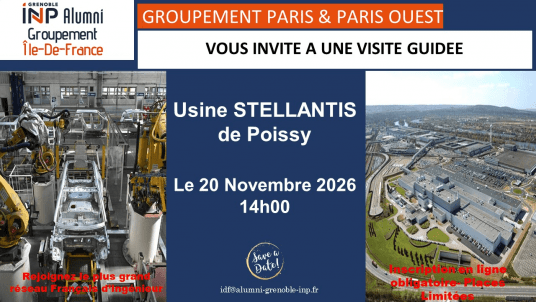 Visite Guidée de l'usine automobile Stellantis de Poissy