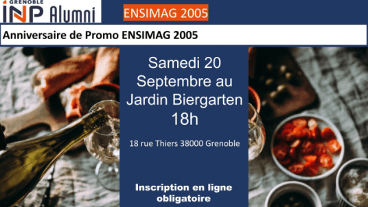 Anniversaire de Promo Ensimag 2005