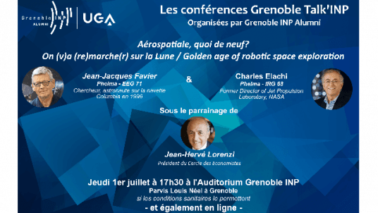 Conférence Grenoble Talk'INP  "On (v)a (re)marche(r) sur la lune"